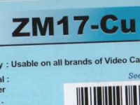 Zalman ZM17-Cu:n tarra