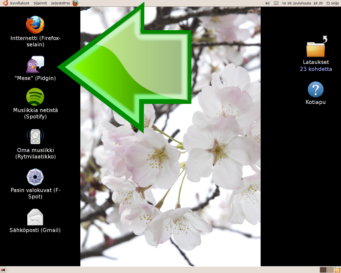 Tiedosto:Pidgin-pikaviestimen kuvake työpöydällä.png