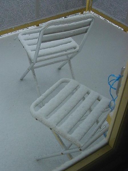 Tiedosto:Parveketuolit lumessa.jpg